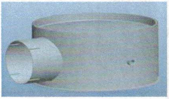 JMI AdvCCRT Side Inlet Head – Size C/D, 12" Universal, 5" – Part No. 10016R