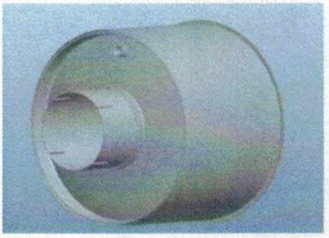 Johnson Matthey JMI (A) 9.5" Universal Center Inlet Cone, 5" -  Part No. 9727