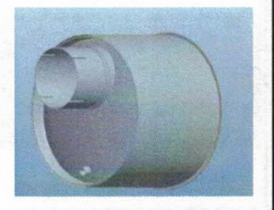 Offset Outlet Size B - 10.5" Univ. 5" Part No. 9721
